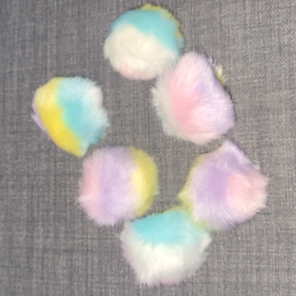 Pompom Crocs Jibbitz charms